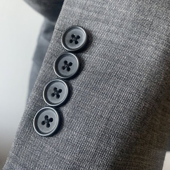 J.Crew Ludlow Italian Wool Blazer Men’s 38R Gray MINT! - Picture 8 of 10